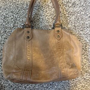 Frye Brown Leather Shoulder Bag